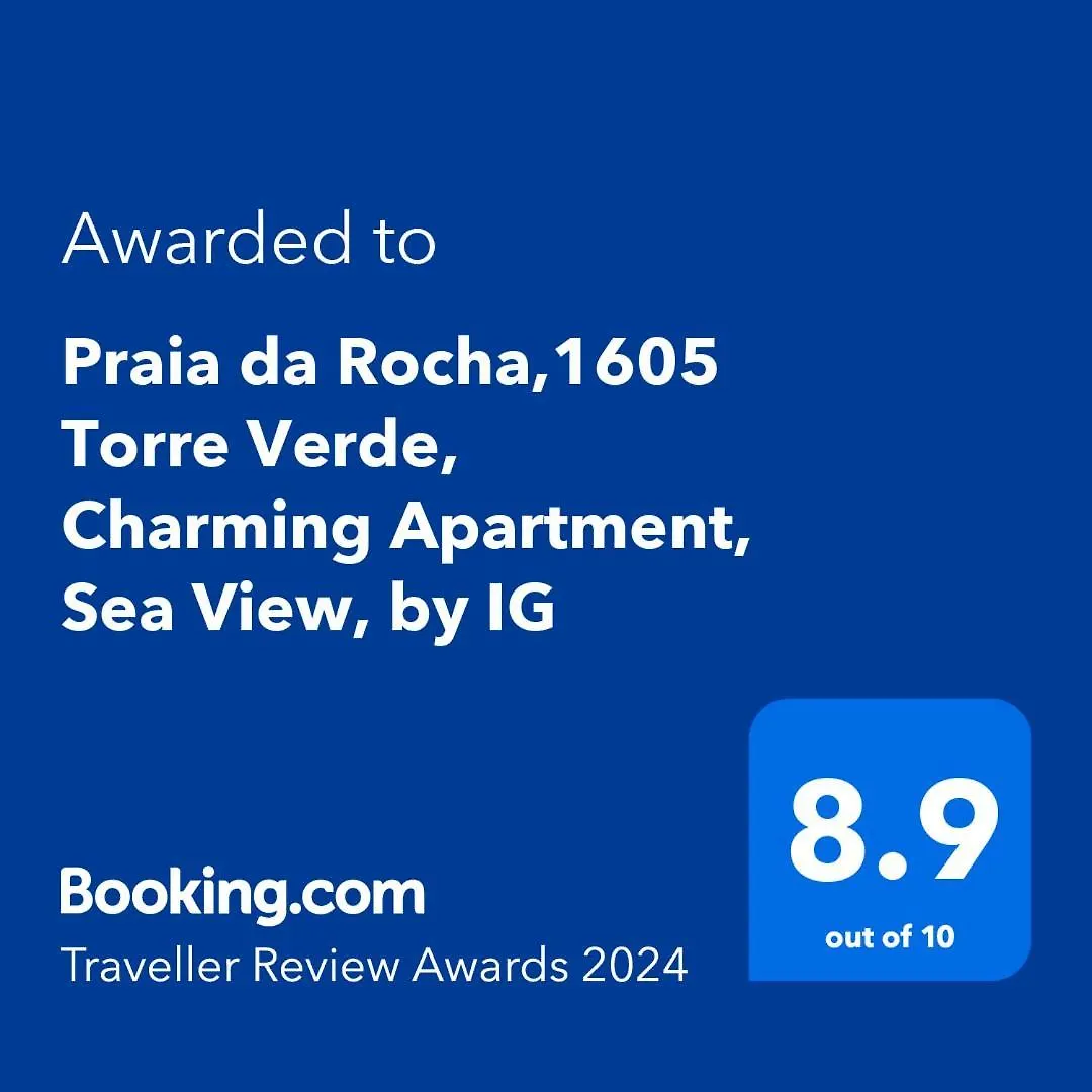 Praia Da Rocha,1605 Torre Verde, Charming Apartment, Sea View, By Ig Portimao 0*,